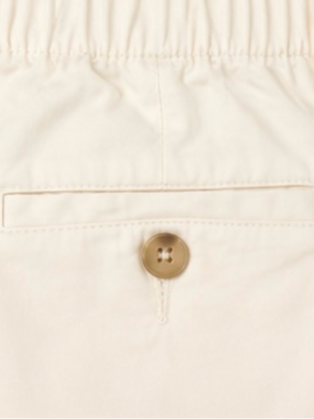 Old Navy Everyday Bermuda Shorts | Size Small | Ivory/Cream | NWT - Picture 5 of 6